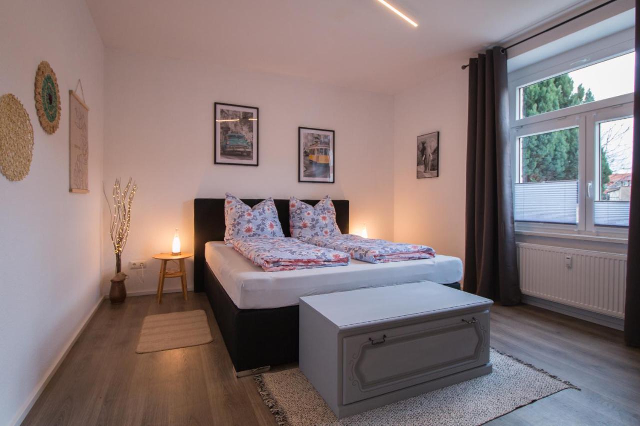 Ferienwohnung Vier Findlinge Thale Exterior photo